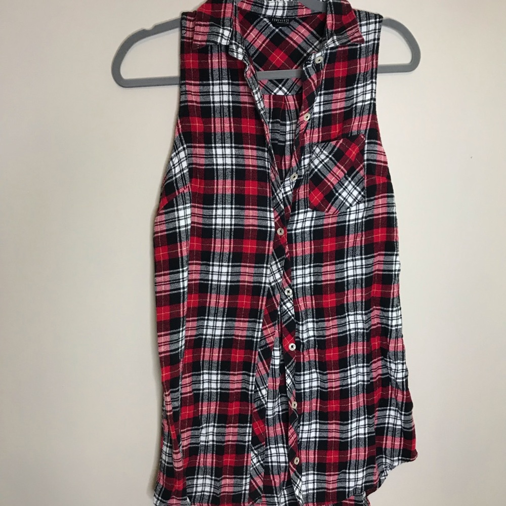Flannel Vest! Perfect condition